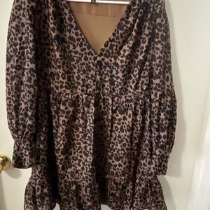 Leopard dress